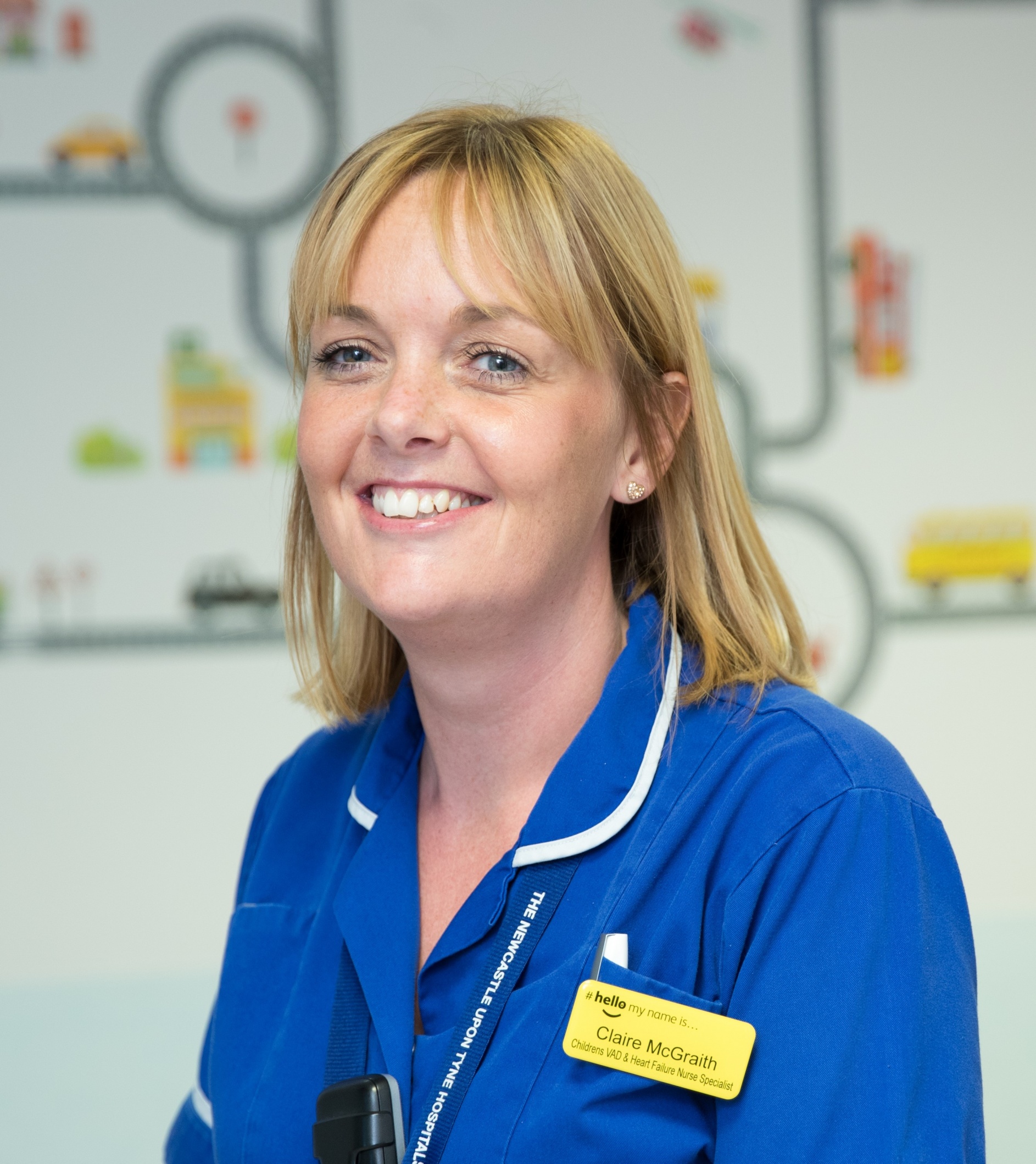 Claire is a specialist VADs nurse